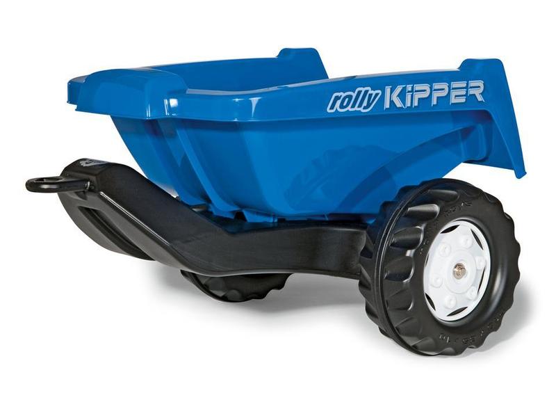 Vlečka za traktor KIPPER malá modrá