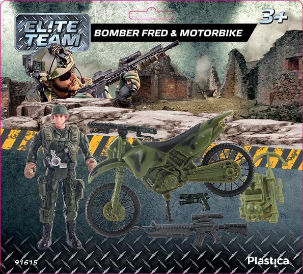 Bomber Fred & Motorbike
